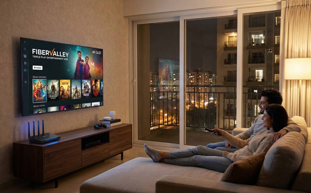 Better Than GTPL WiFi Plans? Why Fibervalley Triple Play is Surat’s Best Value